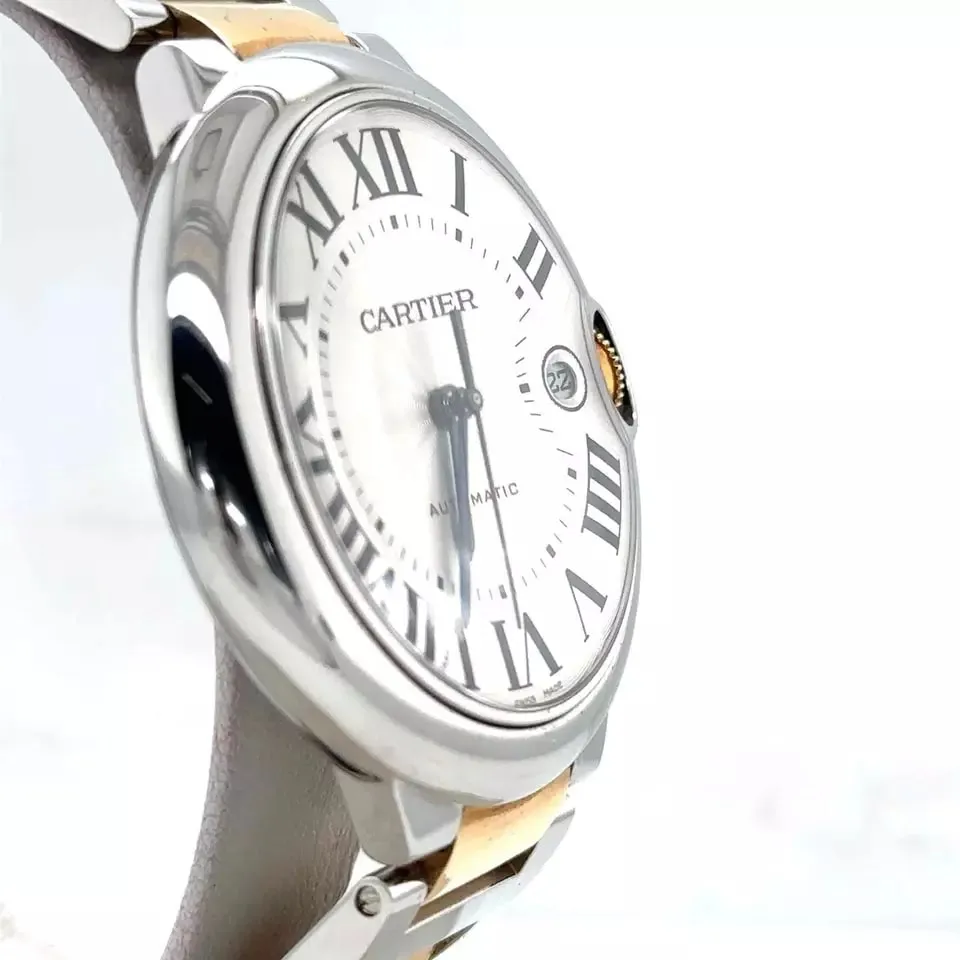 Cartier Ballon Bleu de Cartier W2BB0022 42mm Yellow gold Silver 2