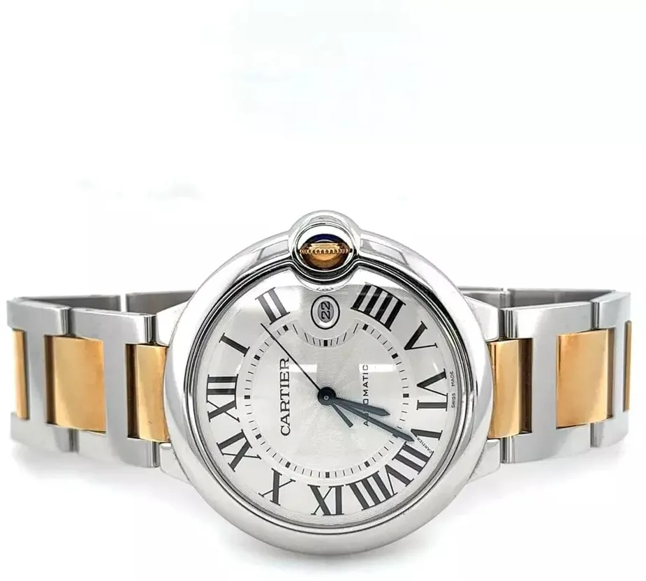 Cartier Ballon Bleu de Cartier W2BB0022 42mm Yellow gold Silver 3