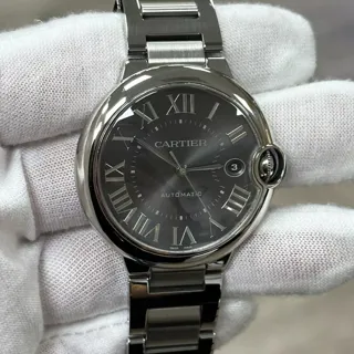 Cartier Ballon Bleu Stainless steel Gray