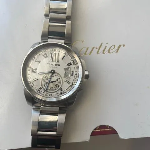 Cartier Calibre de Cartier W7100037 42mm Stainless steel Silver 6