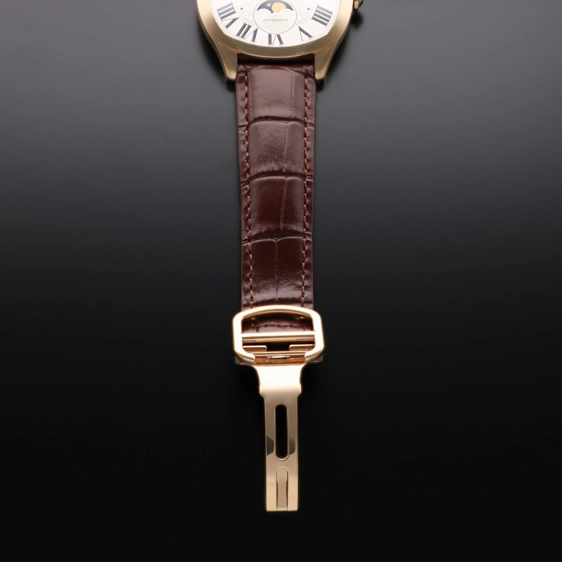 Cartier Drive de Cartier WGNM0008 40mm Pink gold Silver 4