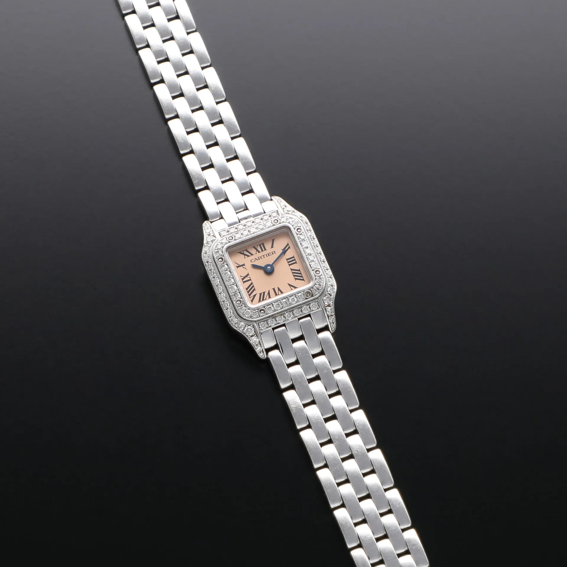 Cartier Panthère WF3244F3 25mm White gold Salmon 1