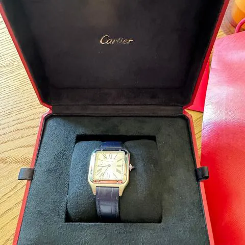 Cartier Santos Dumont WSSA0022 43.5mm Stainless steel Silver 2