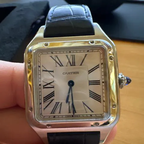 Cartier Santos Dumont WSSA0022 43.5mm Stainless steel Silver 7