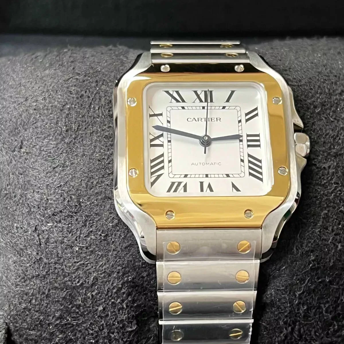 Cartier Santos W2SA0016 35mm Stainless steel Silver