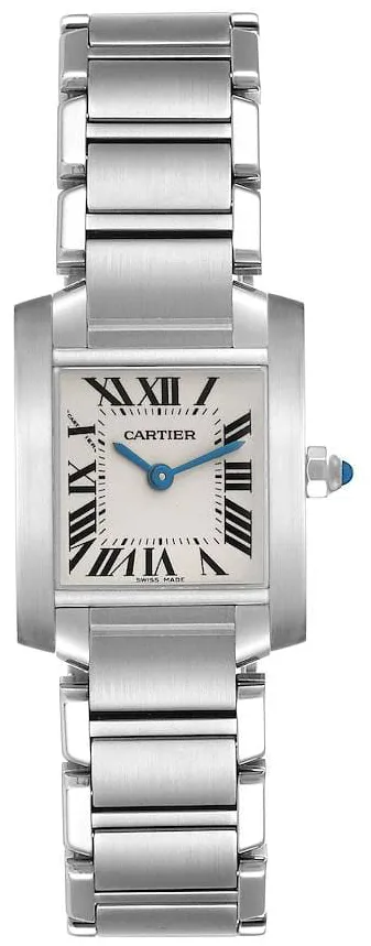 Cartier Tank Française W51008Q3 25mm Stainless steel Silver