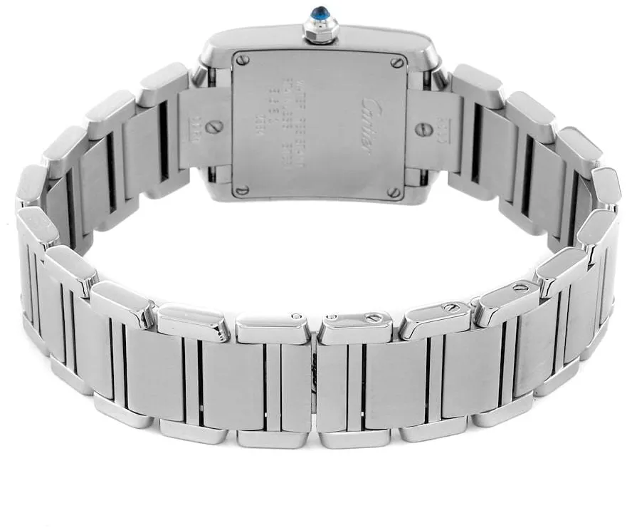 Cartier Tank Française W51008Q3 25mm Stainless steel Silver 5