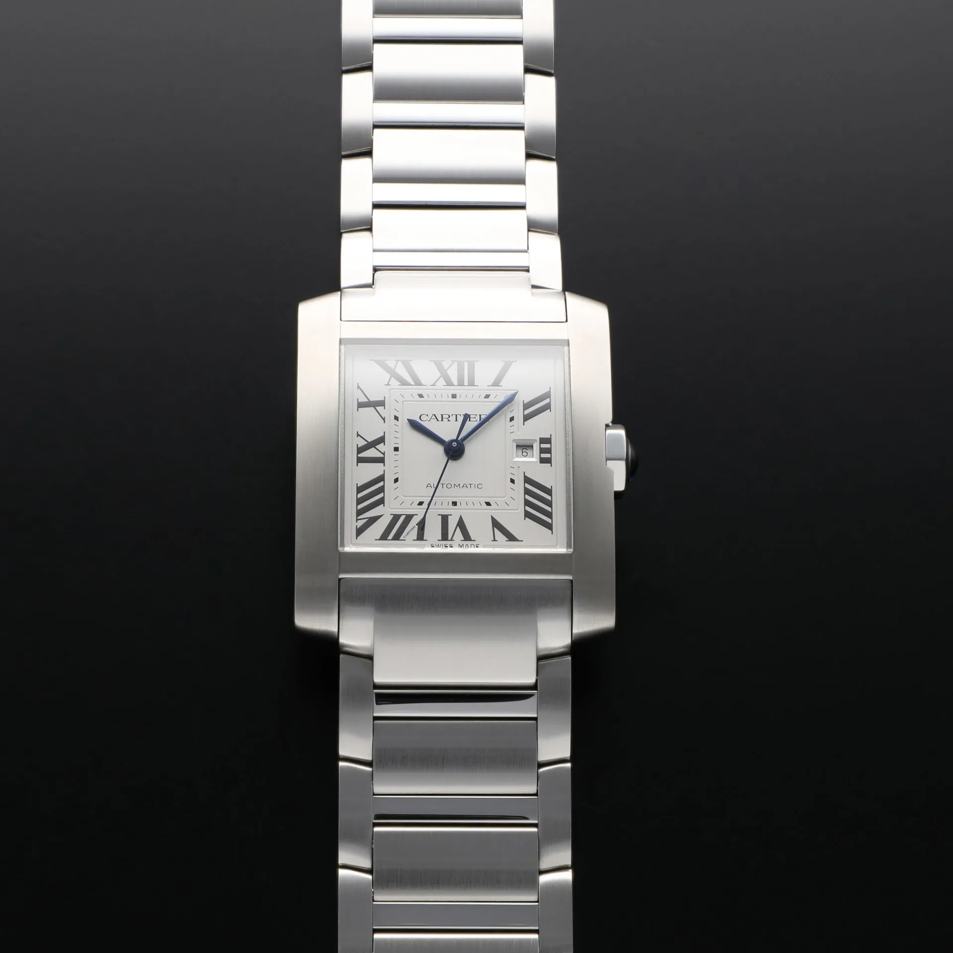 Cartier Tank Française WSTA0067 36.7mm Stainless steel Silver