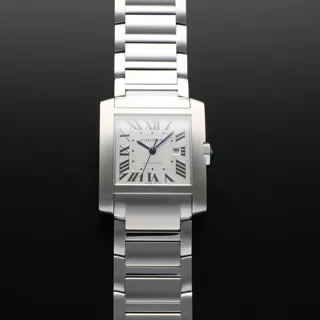 Cartier Tank Française WSTA0067 Stainless steel Silver