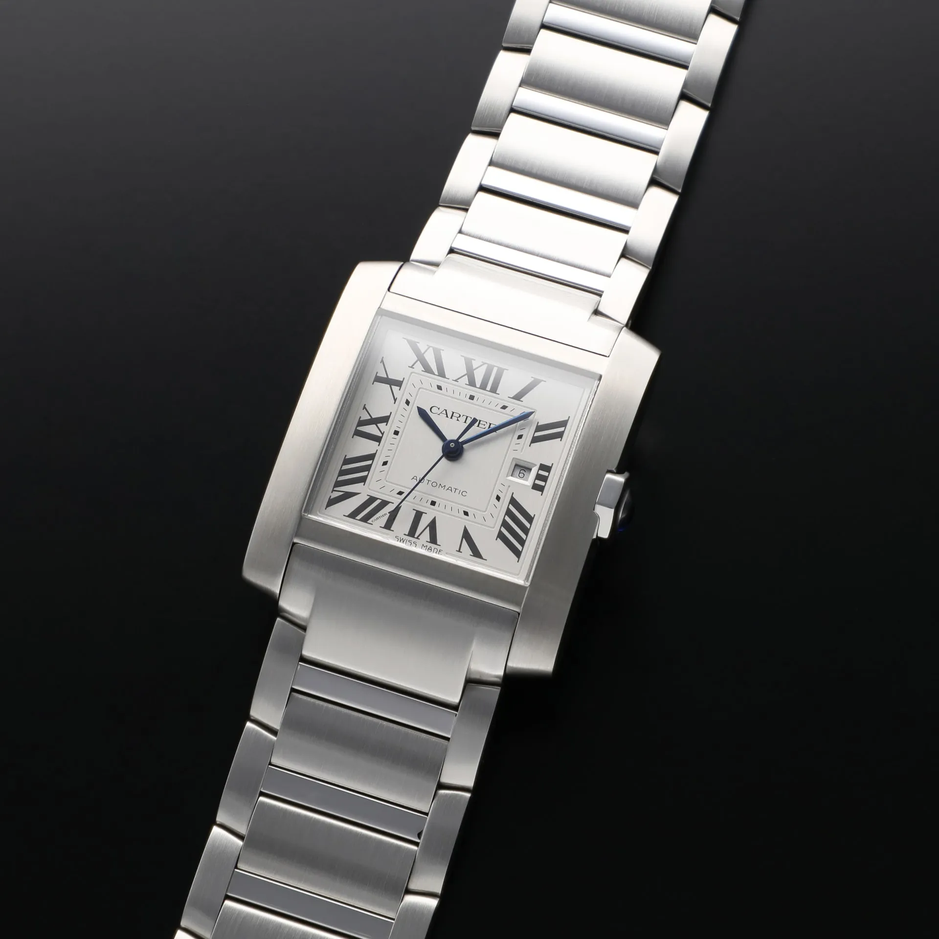 Cartier Tank Française WSTA0067 36.7mm Stainless steel Silver 1