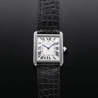 Cartier Tank Solo W1018355 Stainless steel Silver