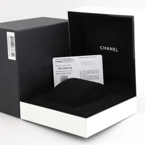 Chanel Mademoiselle H7481 38mm Ceramic White 4