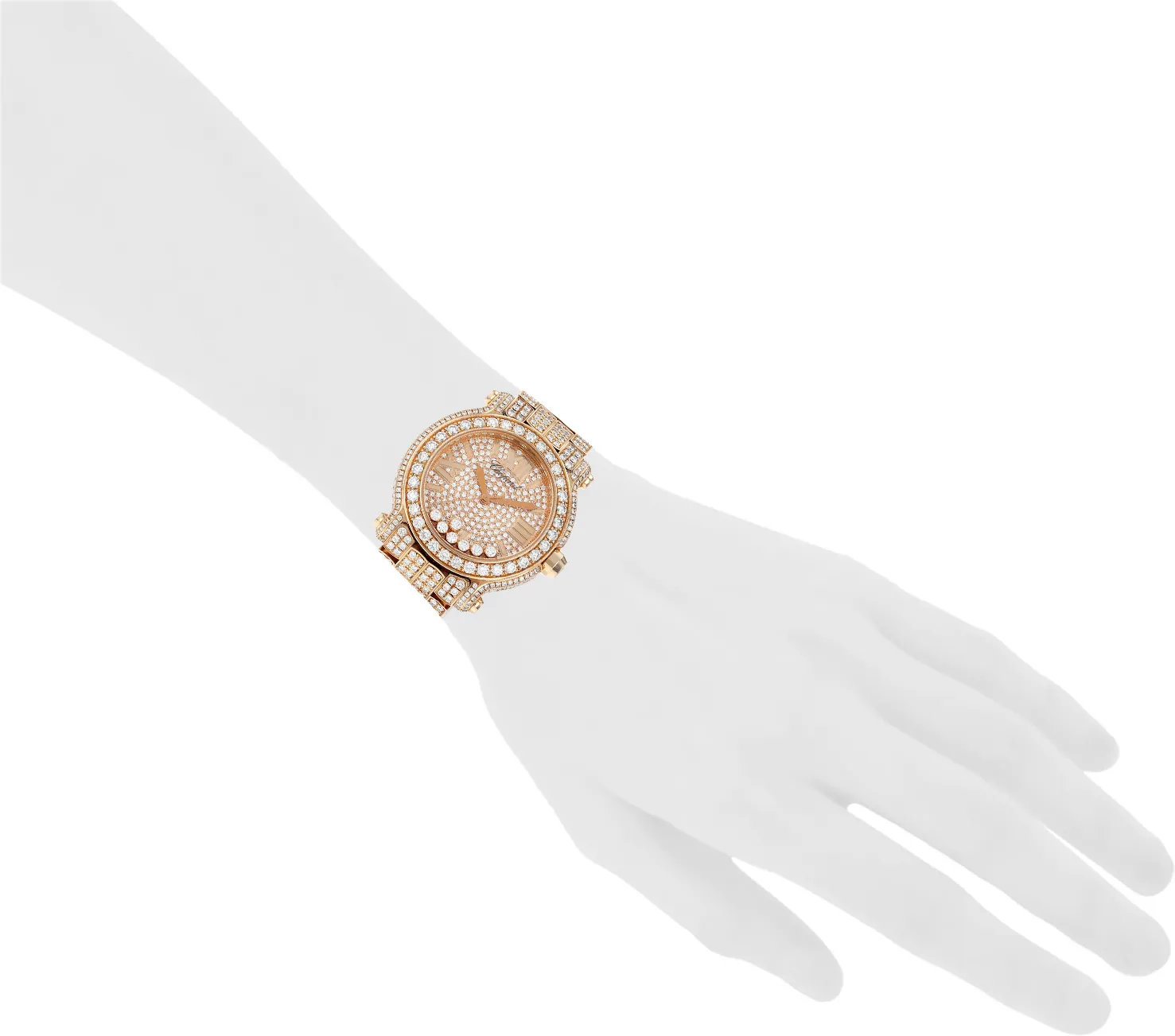 Chopard Happy Sport 4183 36mm Rose gold Gilt 1