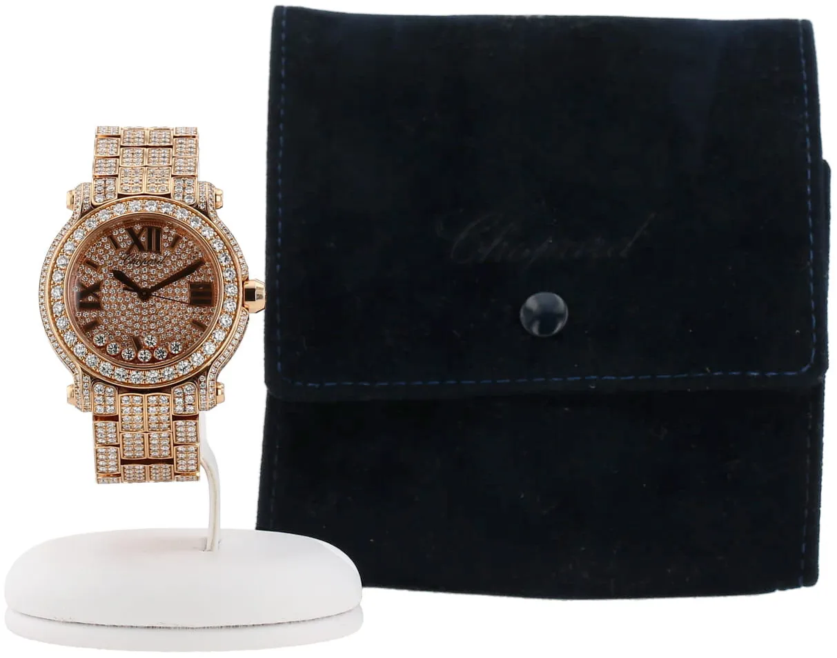 Chopard Happy Sport 4183 36mm Rose gold Gilt 2