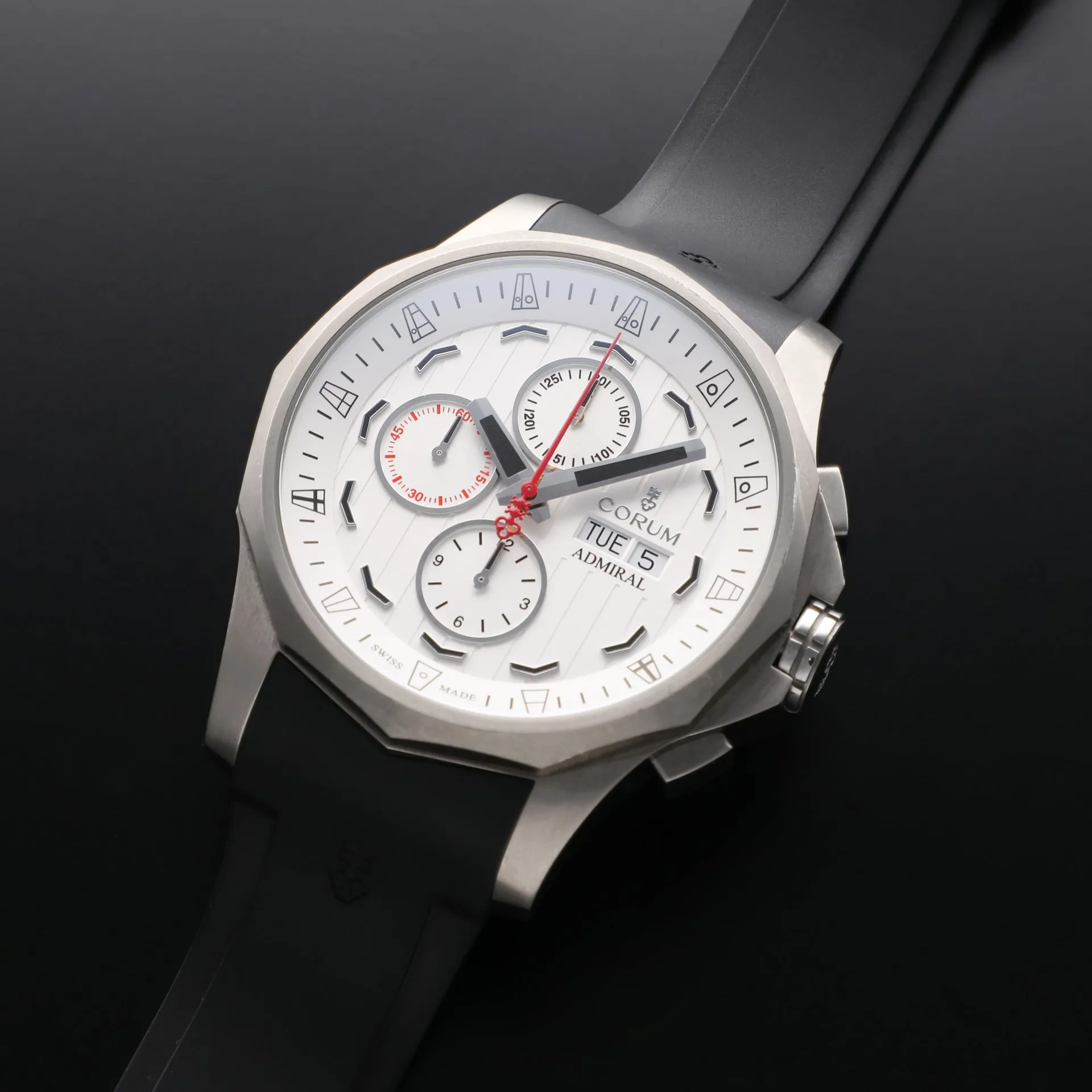 Corum Admiral's Cup 47mm Titanium White 1