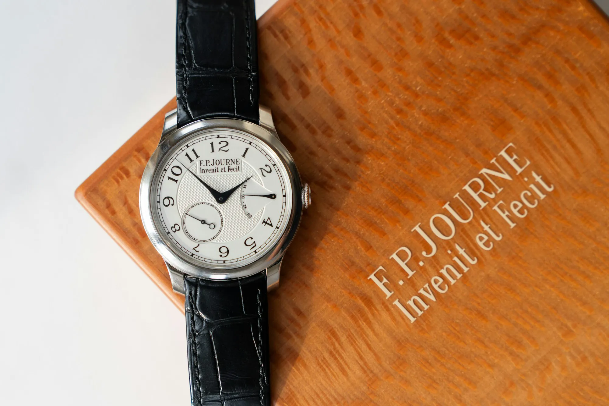 F.P. Journe Chronometre Souverian 40mm Platinum White 1