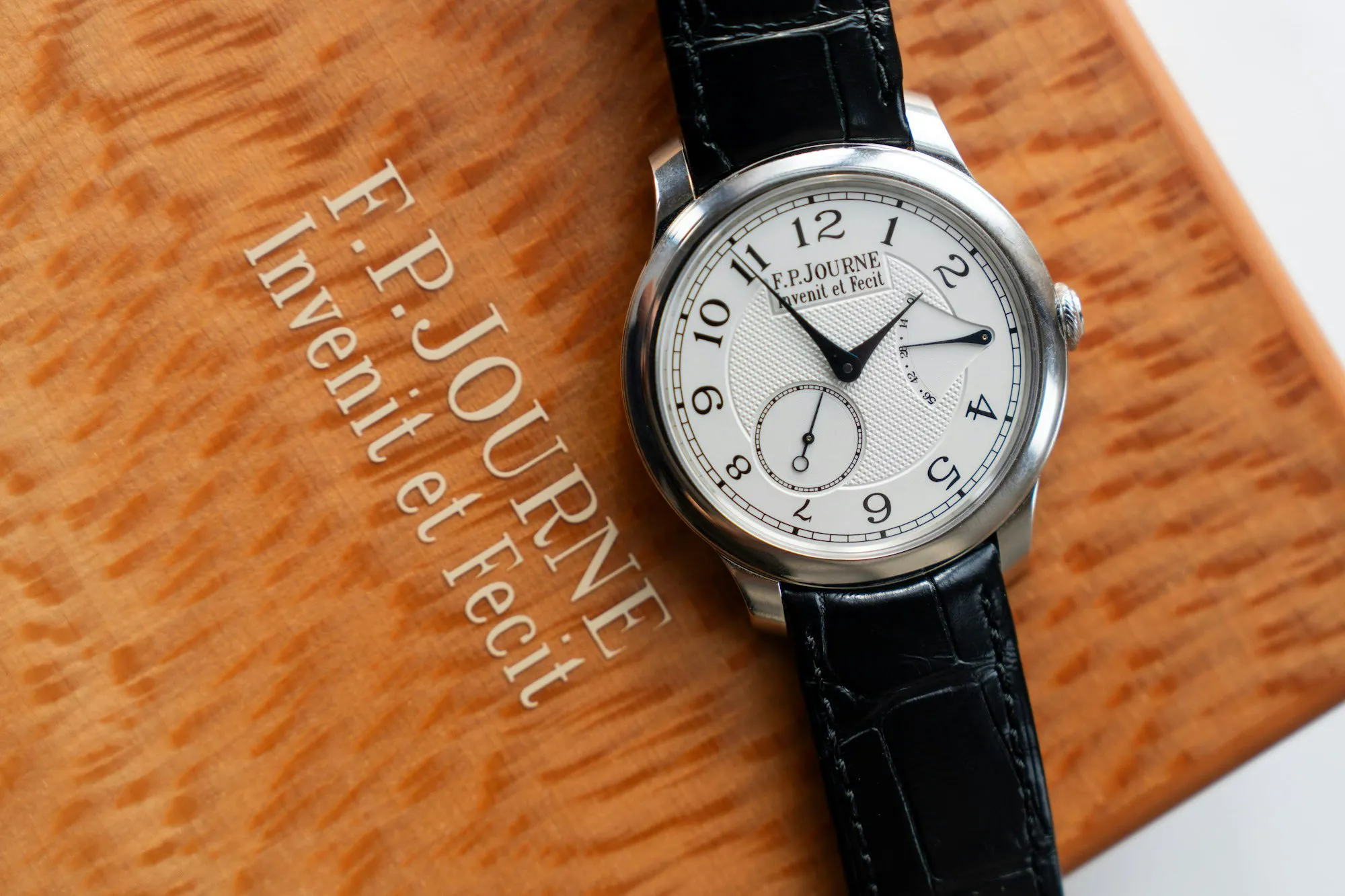 F.P. Journe Chronometre Souverian 40mm Platinum White 2