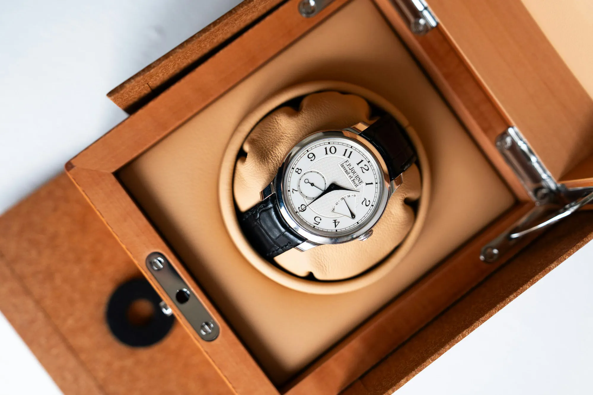 F.P. Journe Chronometre Souverian 40mm Platinum White 12