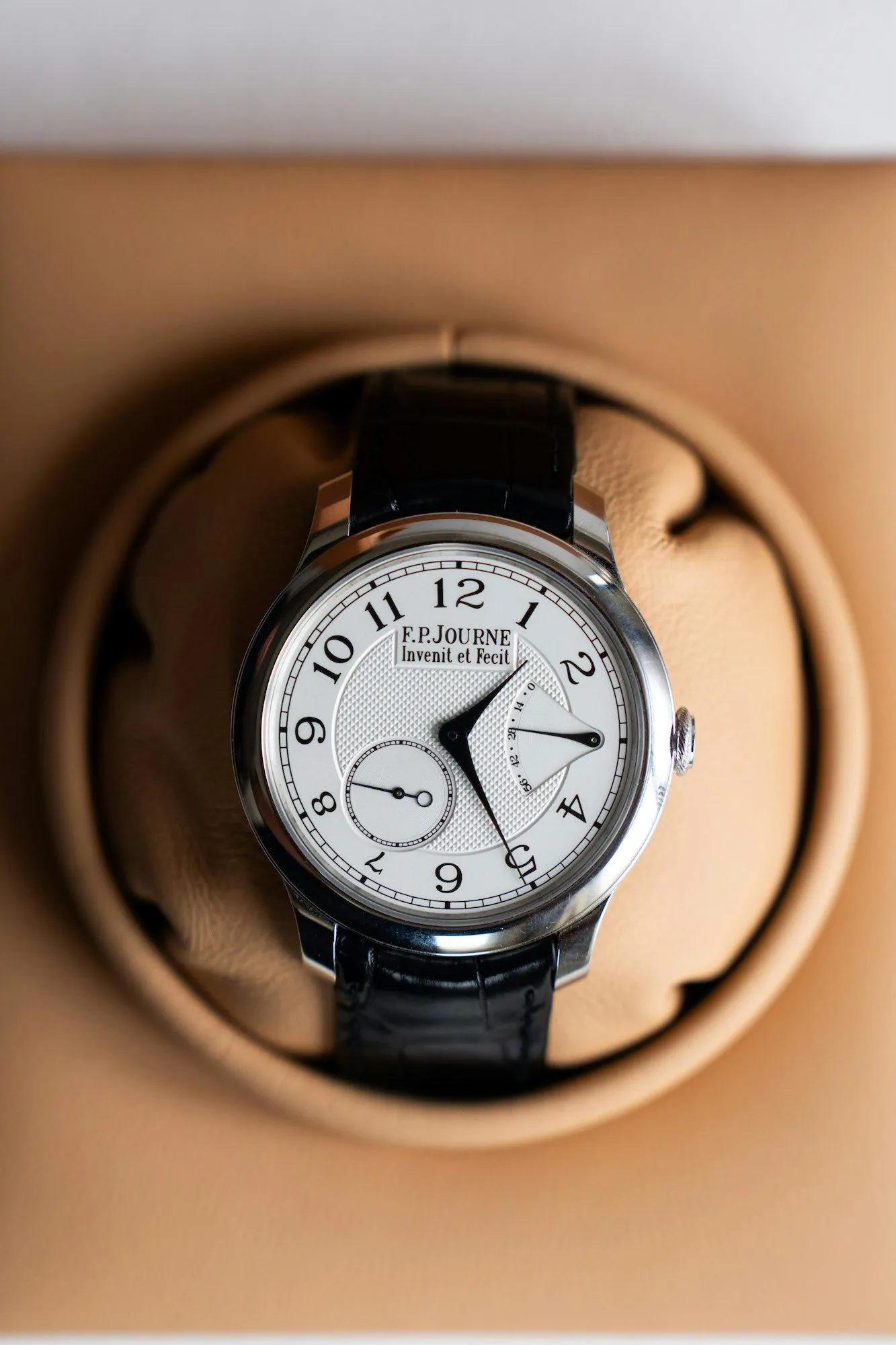 F.P. Journe Chronometre Souverian 40mm Platinum White 19