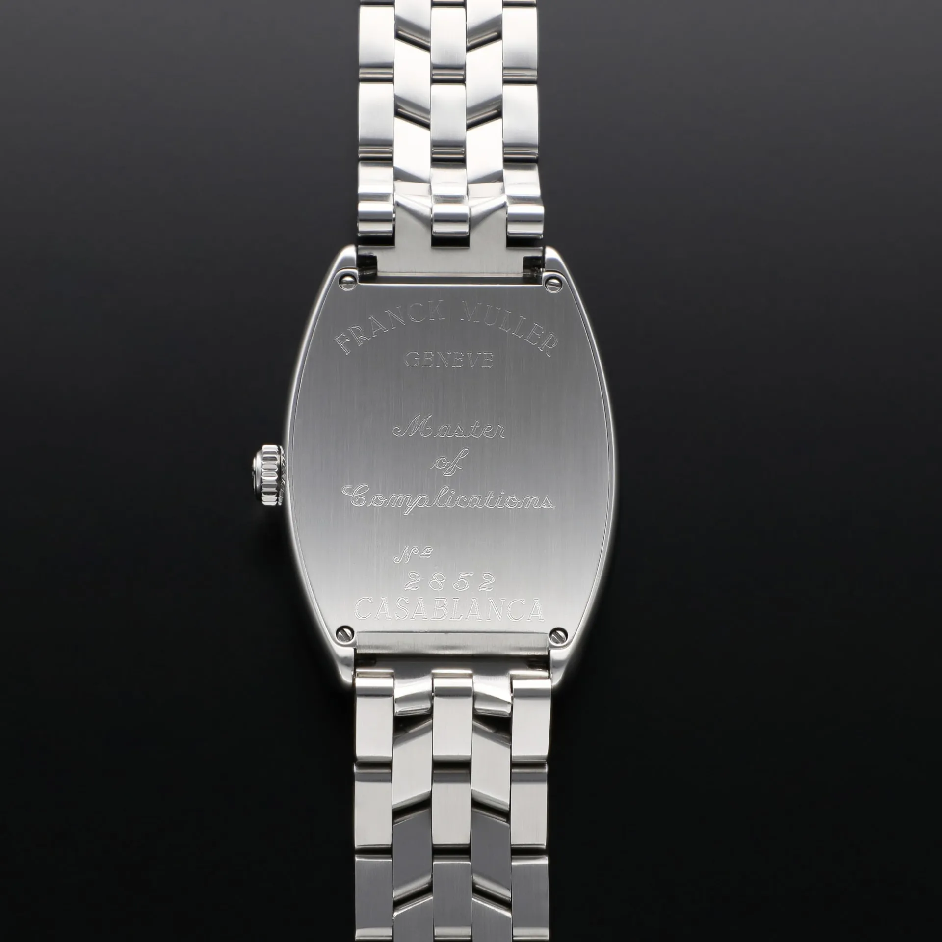 Franck Muller Casablanca 2852 31mm Stainless steel Black 3