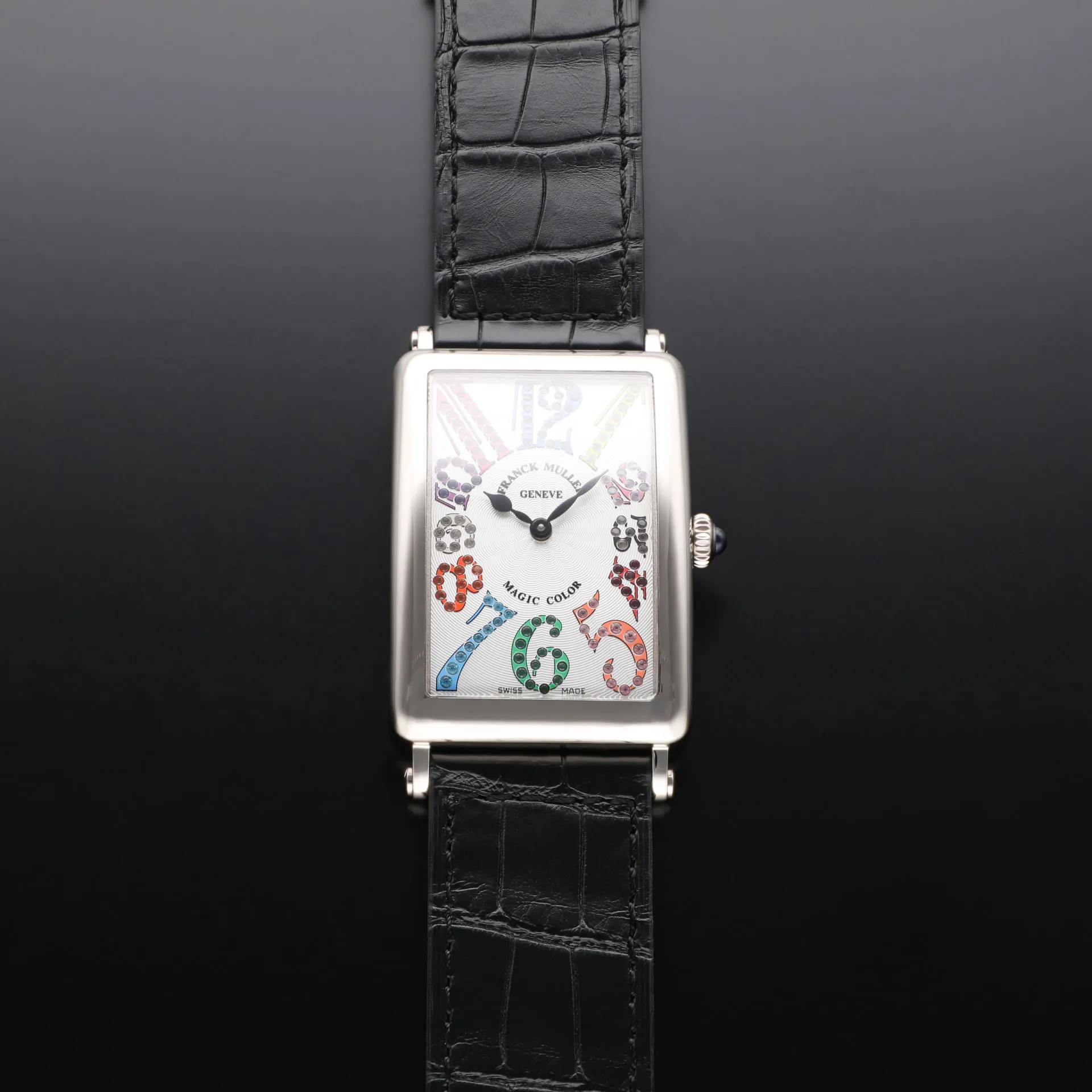 Franck Muller Long Island 51mm White gold Silver