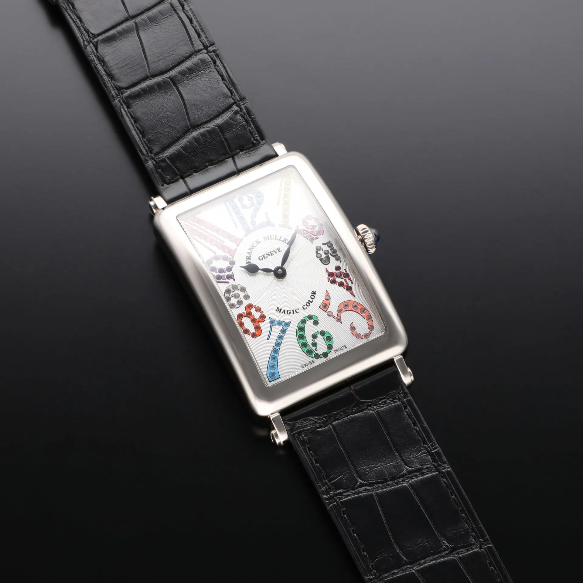 Franck Muller Long Island 51mm White gold Silver 2