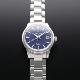 Grand Seiko GMT SBGM239 Stainless steel Blue