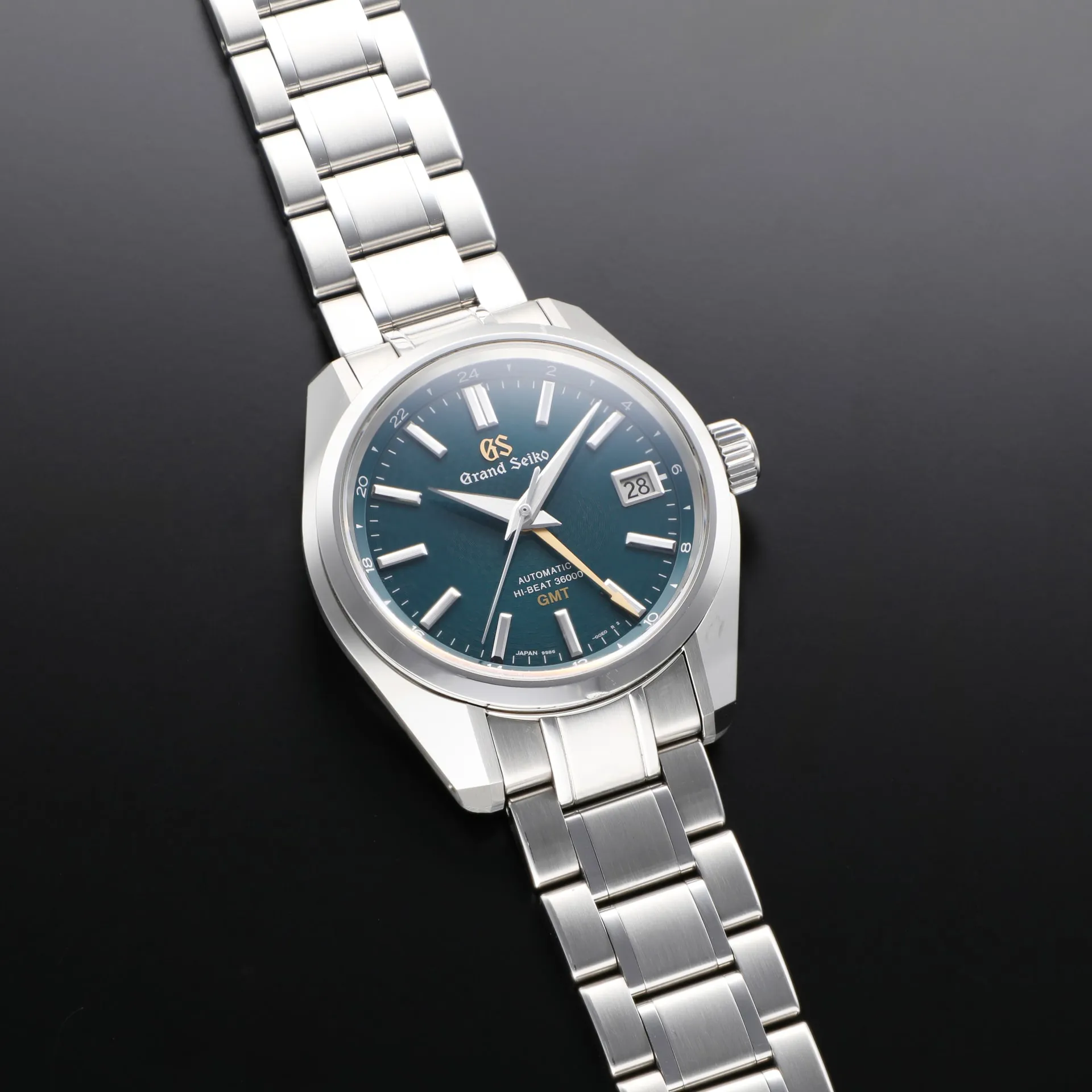 Grand Seiko Hi-Beat SBGJ227 40mm Stainless steel Green 2