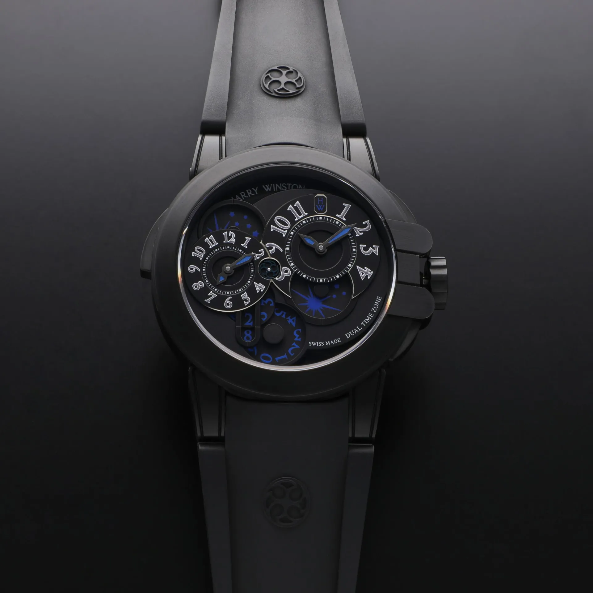 Harry Winston Ocean OCEATZ44ZZ007 44mm Zalium Black