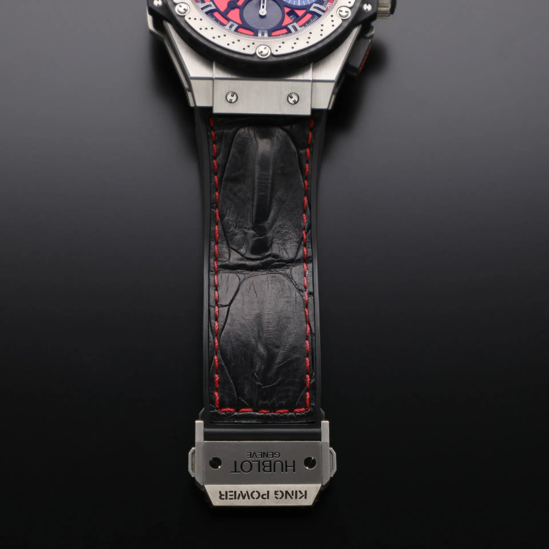 Hublot King Power 703.NQ.8512.HR.FTX12 48mm Titanium Red 4