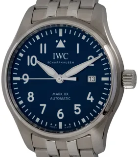 IWC Pilot IW3282-04 Stainless steel Blue