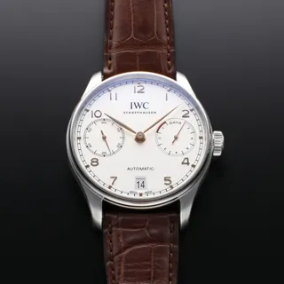 IWC Portugieser IW5007-04 Stainless steel Silver