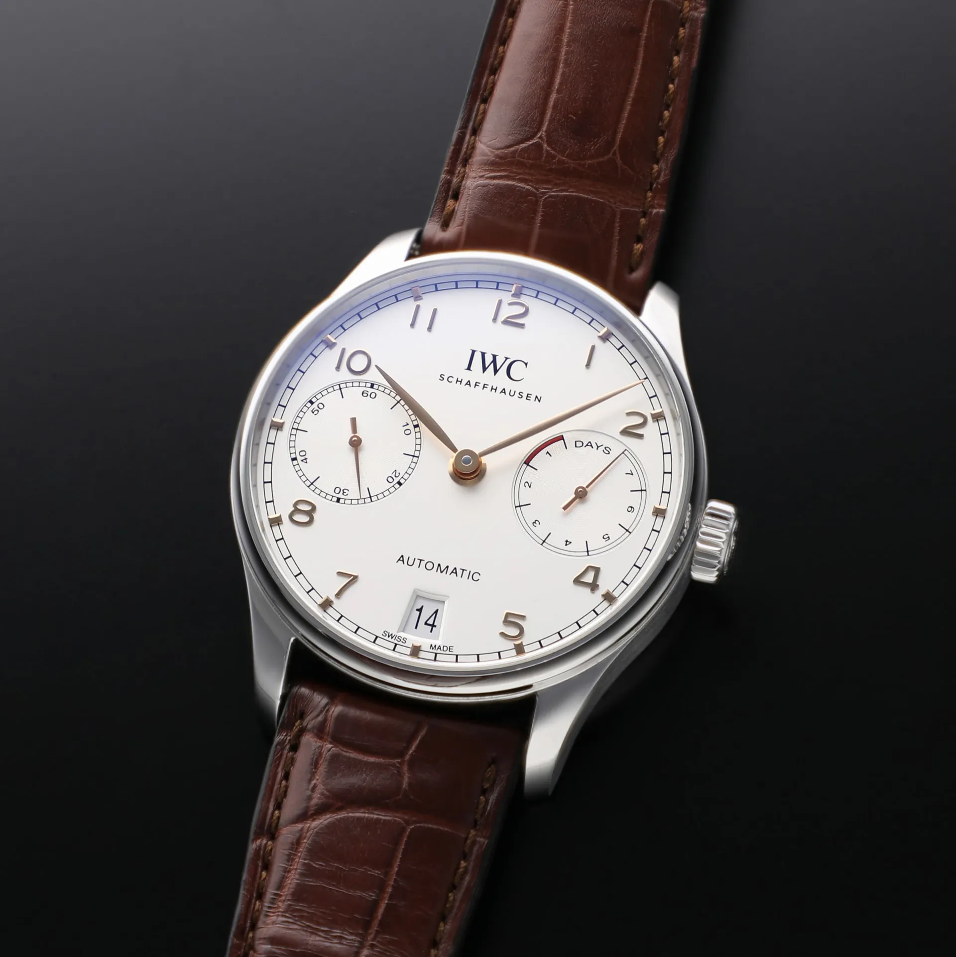 IWC Portugieser IW5007-04 42.3mm Stainless steel Silver 1