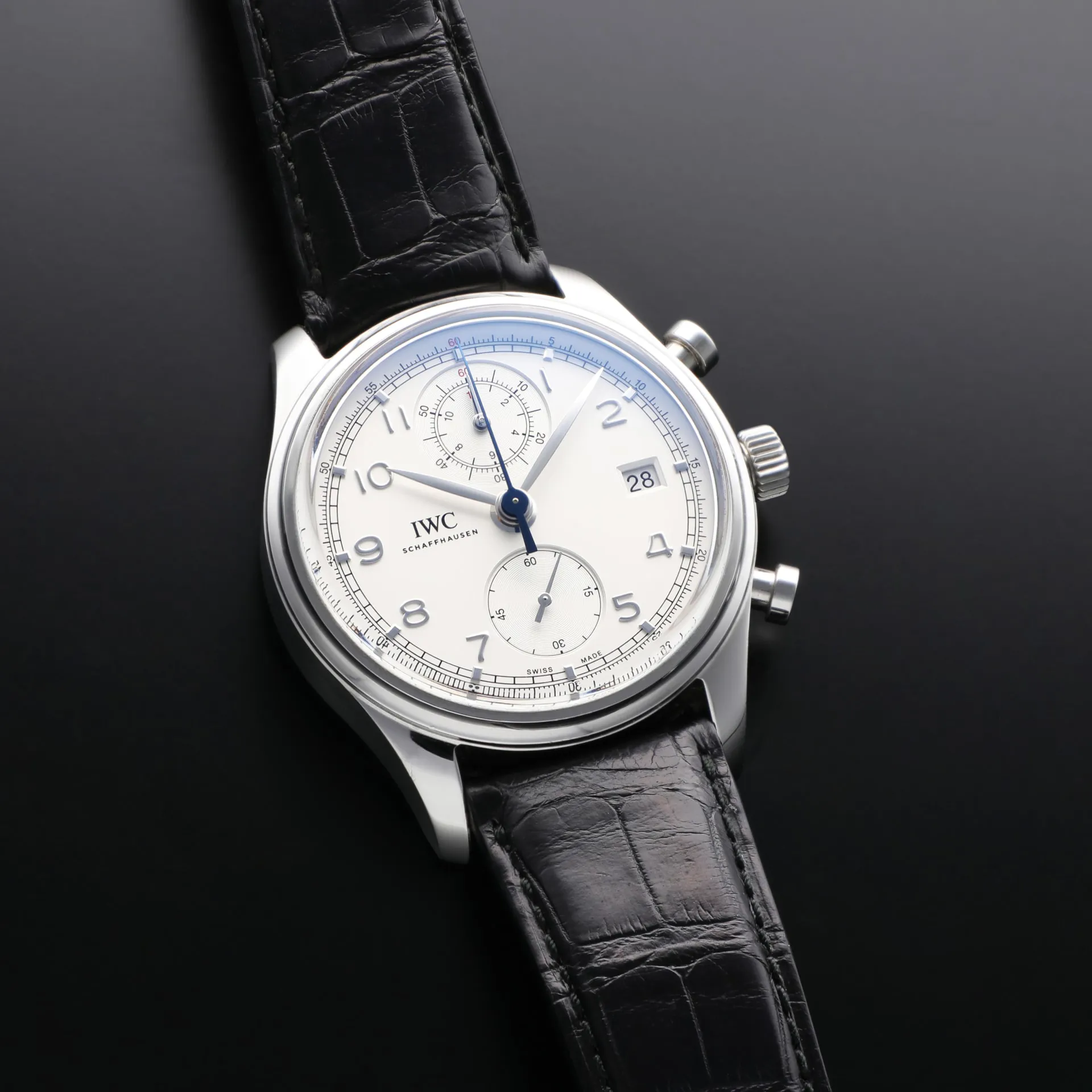 IWC Portuguese Chronograph IW390403 42mm Stainless steel Silver 2