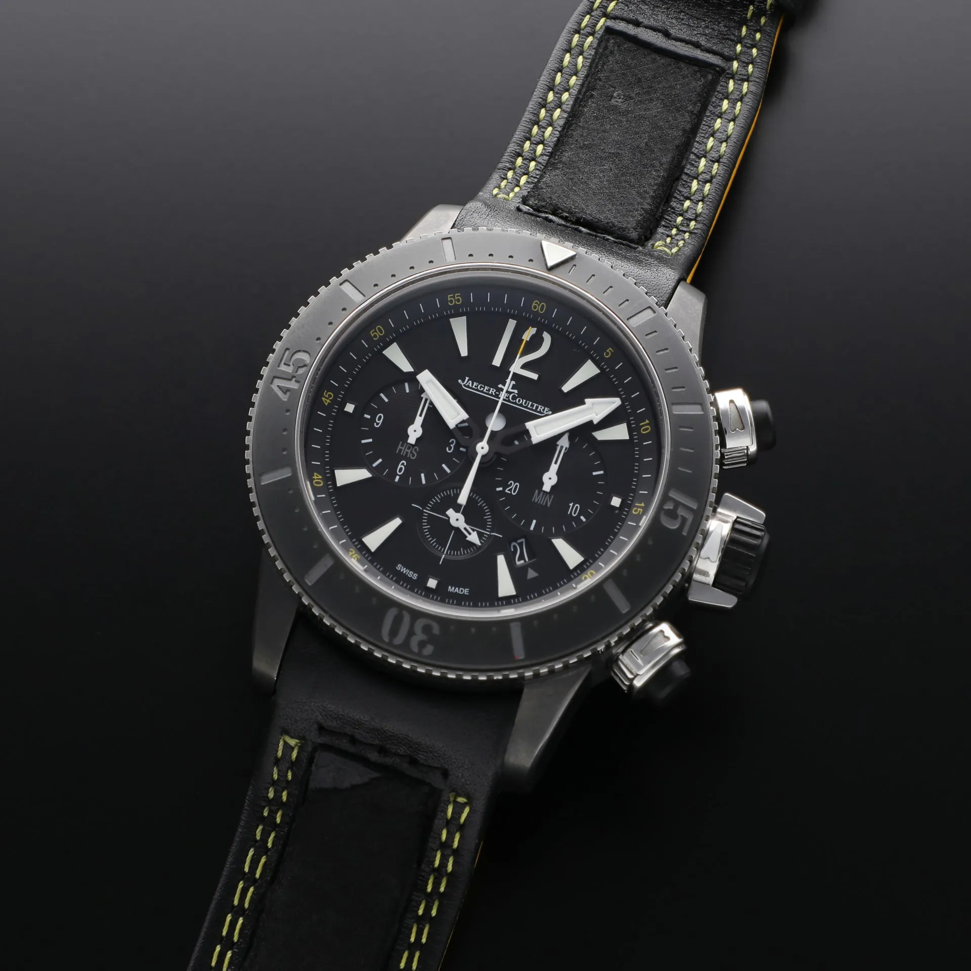 Jaeger-LeCoultre Master Compressor 159.T.C7 46mm Titanium Black 1