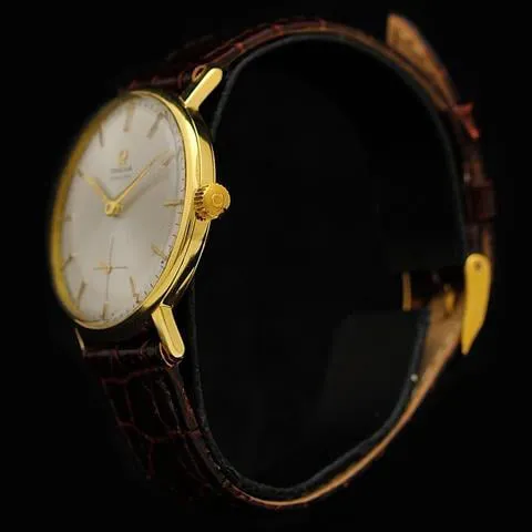 Omega Century 121.014 34mm Yellow gold Silver 4