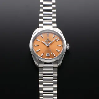 Omega Aqua Terra 220.10.38.20.12.001 Stainless steel Orange