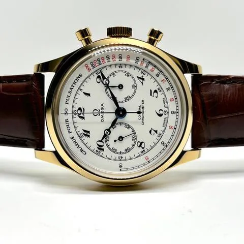 Omega Museum 516.53.39.50.09.001 39mm Yellow gold White 1