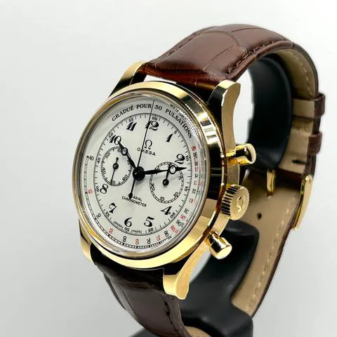 Omega Museum 516.53.39.50.09.001 39mm Yellow gold White 6