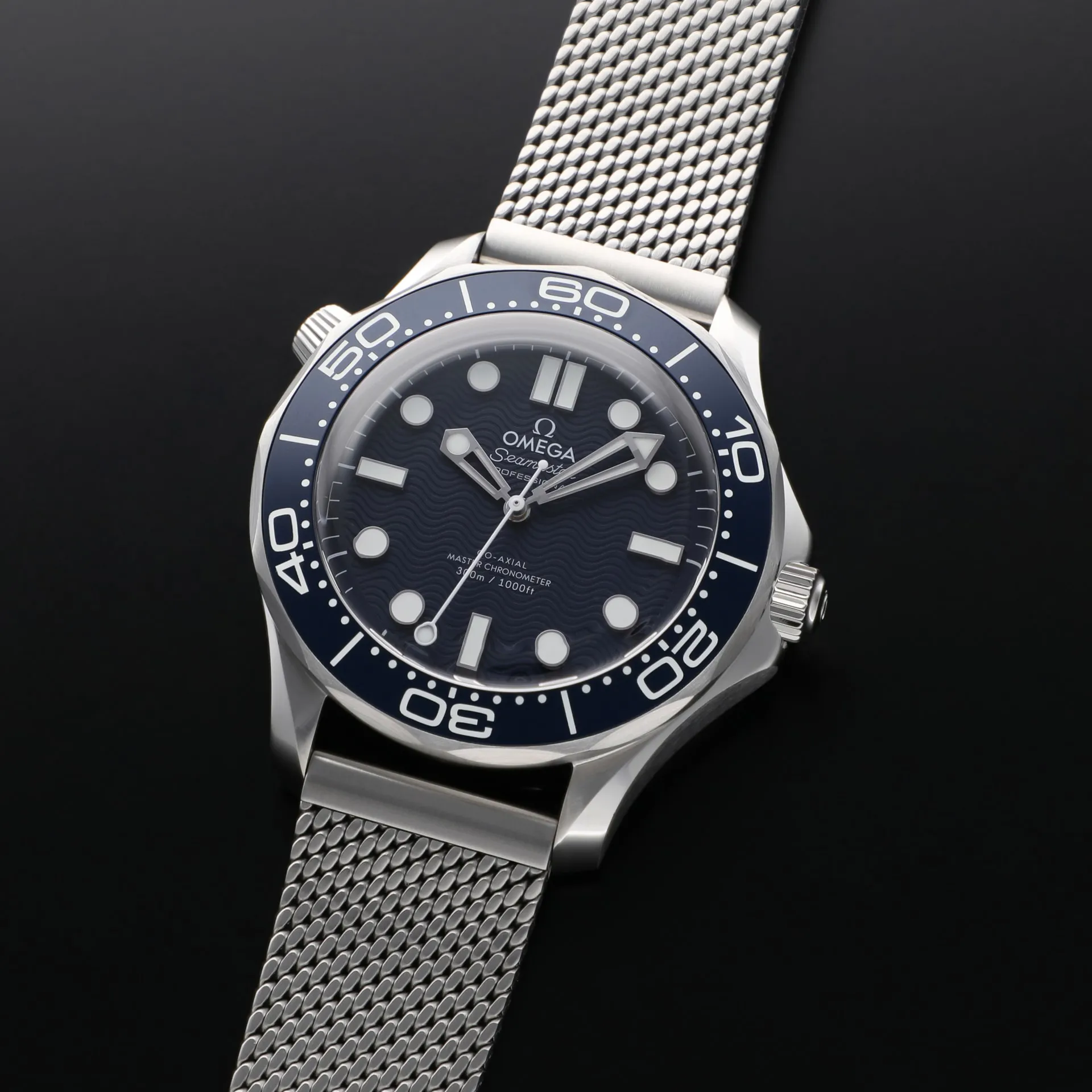 Omega Seamaster 210.30.42.20.03.002 42mm Stainless steel Blue 1