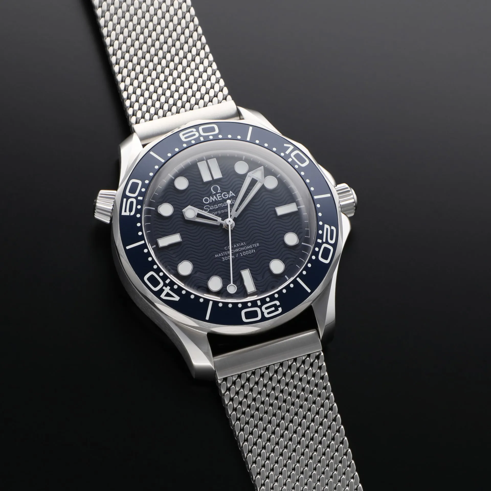 Omega Seamaster 210.30.42.20.03.002 42mm Stainless steel Blue 2