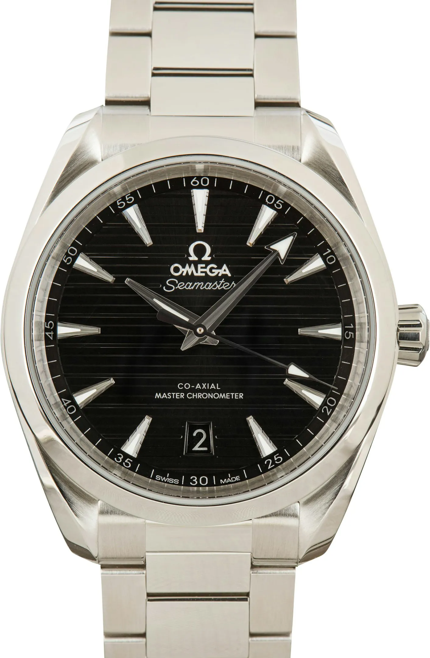 Omega Aqua Terra 220.10.38.20.01.001 38mm Stainless steel Black