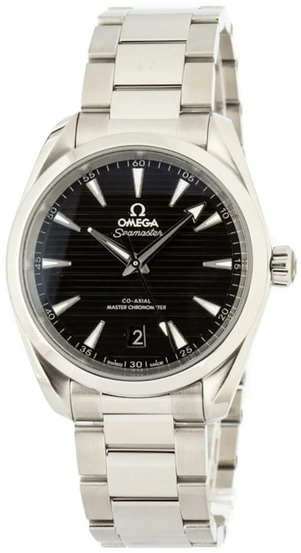 Omega Aqua Terra 220.10.38.20.01.001 38mm Stainless steel Black 1