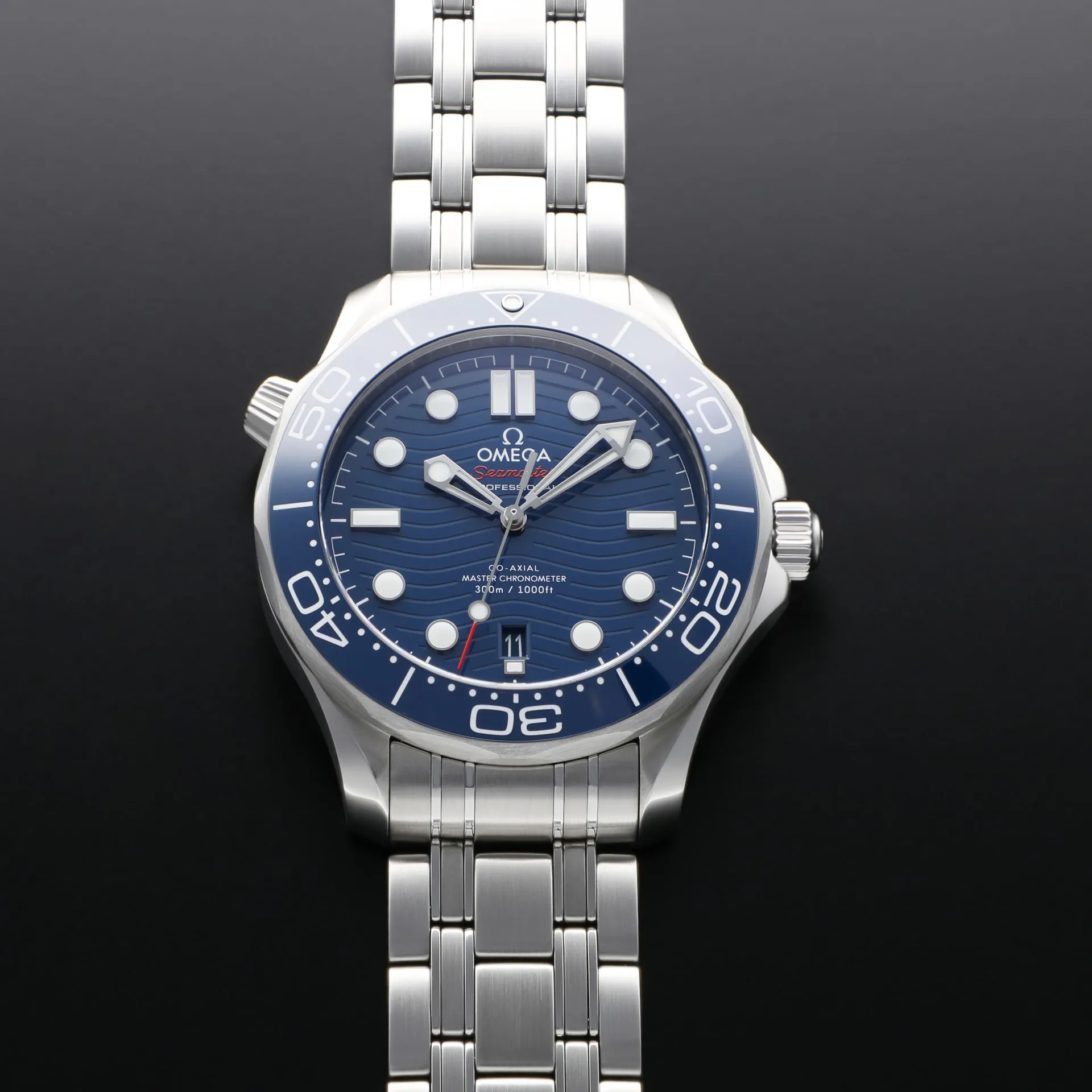 Omega Seamaster Diver 300M 210.30.42.20.03.001 42mm Stainless steel Blue