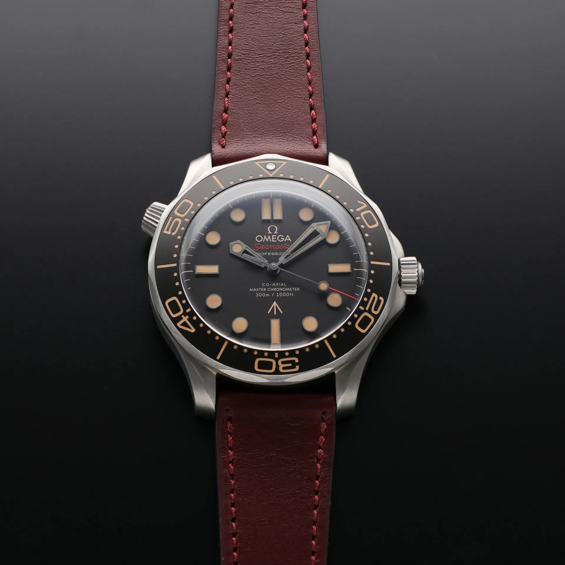 Omega Seamaster Diver 300M 210.92.42.20.01.001 42mm Titanium Brown