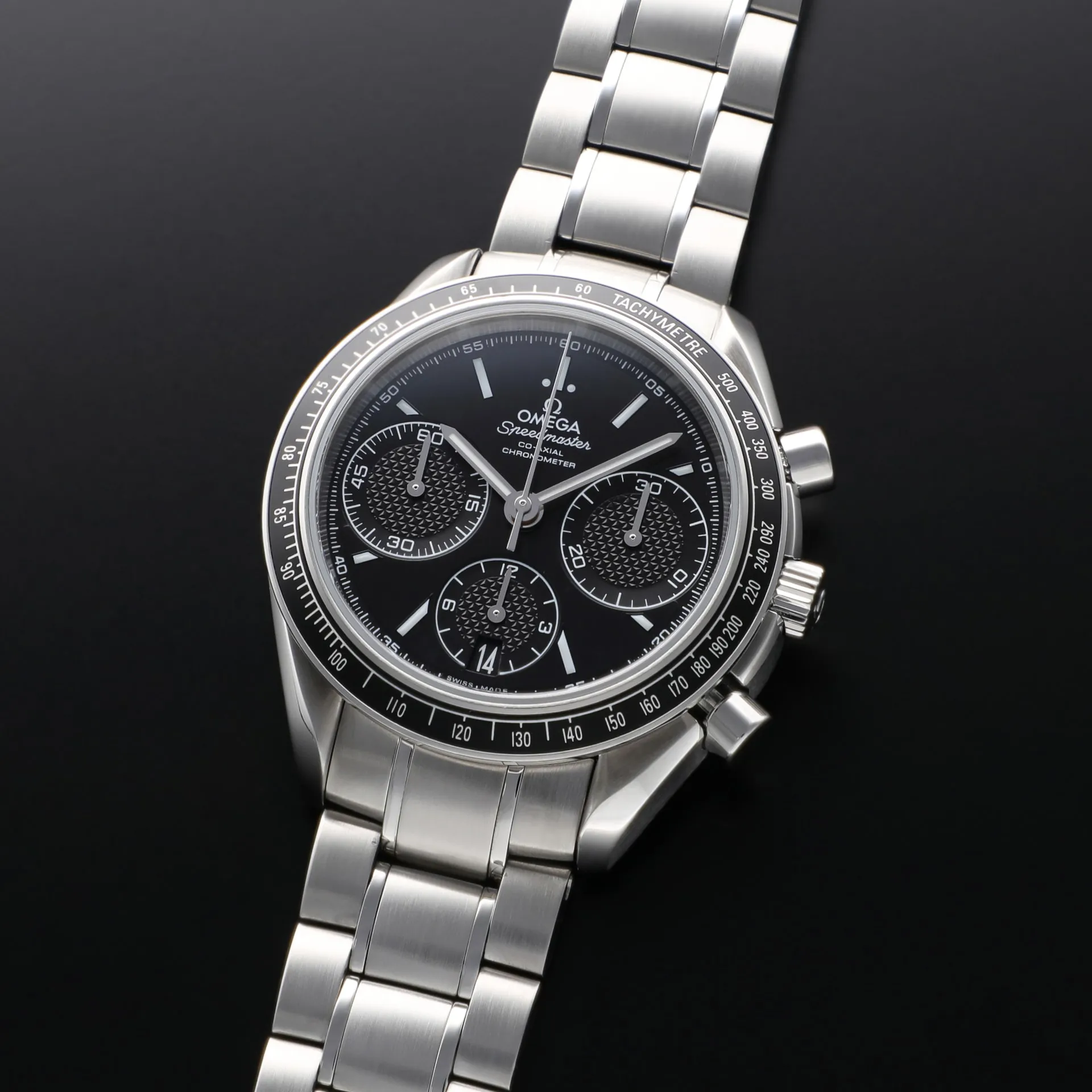 Omega Speedmaster Racing 326.30.40.50.01.001 40mm Stainless steel Black 1