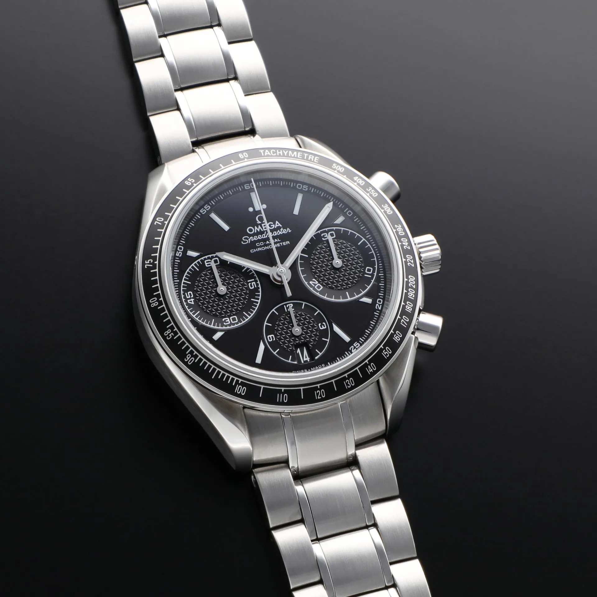 Omega Speedmaster Racing 326.30.40.50.01.001 40mm Stainless steel Black 2