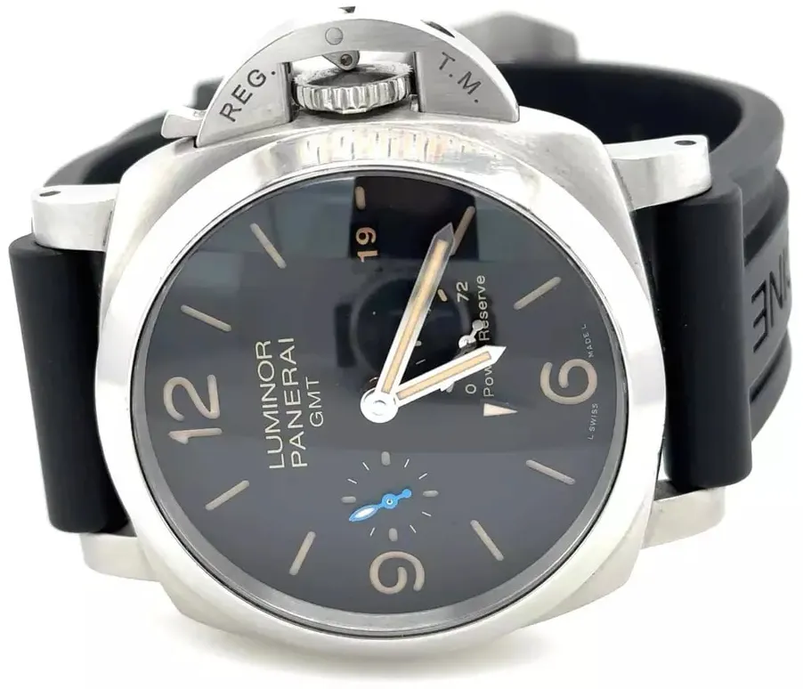 Panerai Luminor 1950 3 Days GMT Power  PAM 01321 44mm Stainless steel Black 3