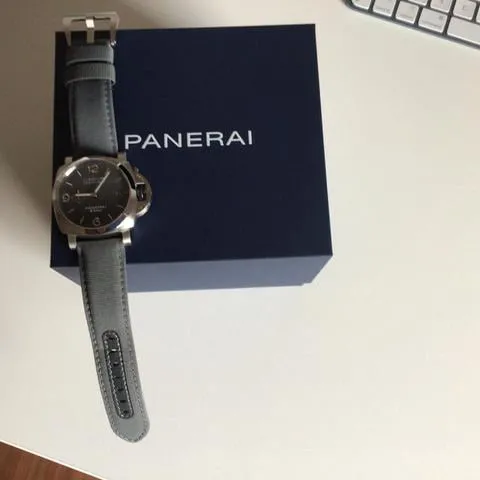 Panerai Luminor 1950 3 Days GMT Power  PAM 01358 44mm Stainless steel Gray 1