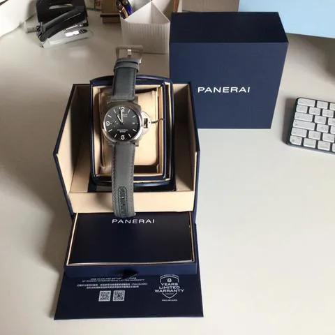 Panerai Luminor 1950 3 Days GMT Power  PAM 01358 44mm Stainless steel Gray 5